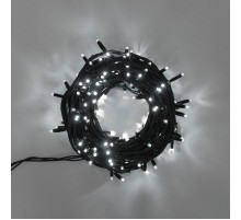 Гирлянда "Твинкл Лайт" 20 м, черный КАУЧУК, 240 диодов, цвет белый  303-325  NEON-NIGHT