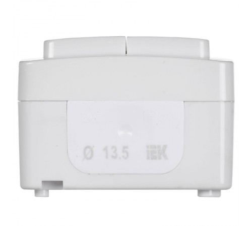 ГЕРМЕС PLUS белый Выключатель2-клавишный О/У IP54 ВС20-2-0-ГПБ  EVMP20-K01-10-54-EC  IEK