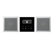 Смарт радио DAB+ Bluetooth, стерео; черный/алюминий  DABAL2BT  Jung