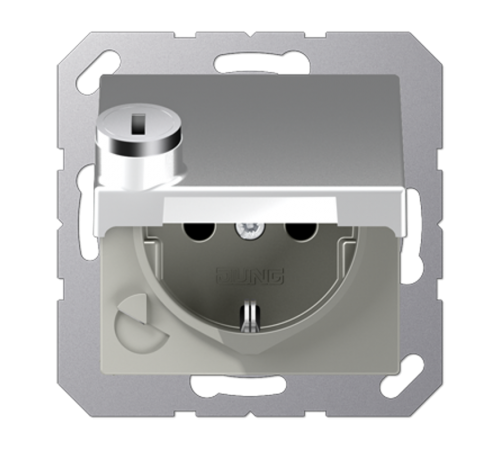 SCHUKO® розетка с замком  A1520BFKLSLAL  Jung