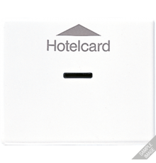 Накладка карточного выключателя; черная  SL590CARDSW  Jung