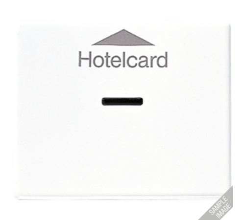 Накладка карточного выключателя; черная  SL590CARDSW  Jung