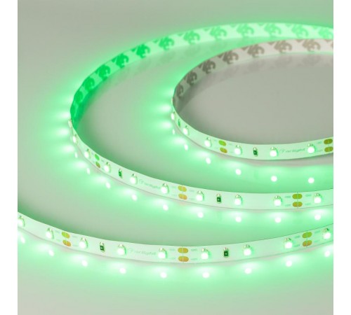 Лента светодиодная RT-A60-8mm 12V Green (4.8 W/m, IP20, 2835, 5m) (arlight, Открытый)  010520(2)  Arlight