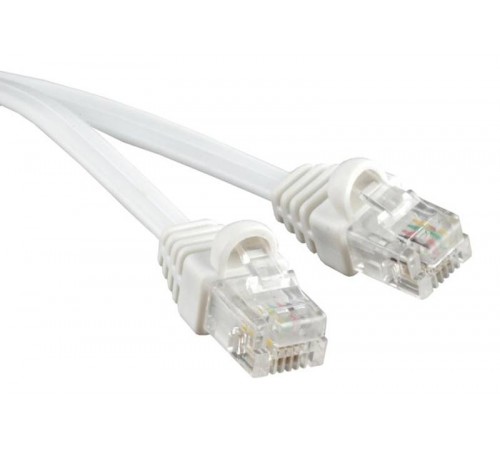 PC-RJ12-RJ12-3M-WH Патч-корд телефонный, 3 м  18630  Hyperline