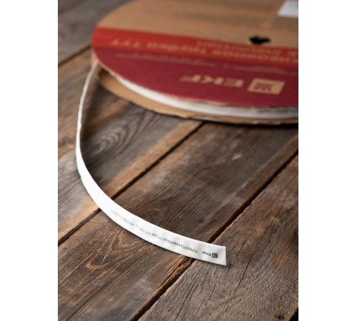 Термоусаживаемая трубка ТУТ нг 16/8 белая EKF PROxima  tut-16-w  EKF