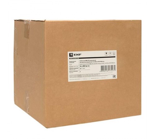 Рубильник 800A 3P реверсивный без рукоятки управления TwinBlock EKF  tb-s-800-3p-rev  EKF