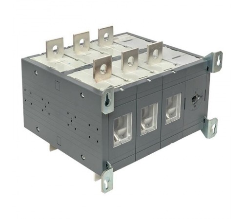 Рубильник 800A 3P реверсивный без рукоятки управления TwinBlock EKF  tb-s-800-3p-rev  EKF