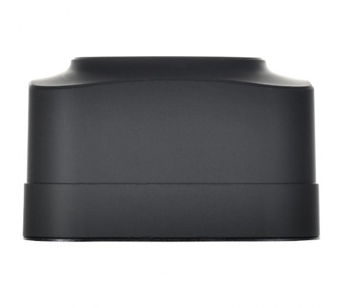 GLORY Розетка 4-местная без з/к/ш о/у 10А РС24-2-ХЧм черный матовый  ERH40-K02M-10  IEK