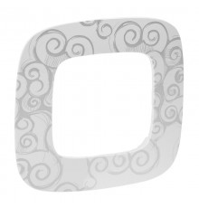 Valena ALLURE Нарцисс хром Рамка 1-ая  754341  Legrand