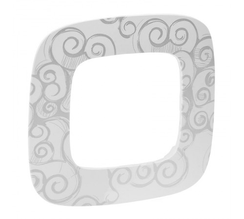 Valena ALLURE Нарцисс хром Рамка 1-ая  754341  Legrand