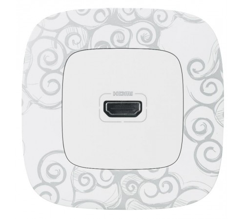 Valena ALLURE Нарцисс хром Рамка 1-ая  754341  Legrand