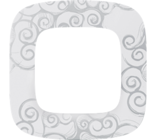 Valena ALLURE Нарцисс хром Рамка 1-ая  754341  Legrand