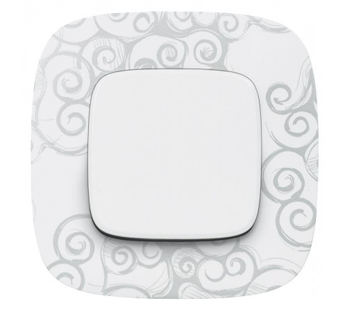 Valena ALLURE Нарцисс хром Рамка 1-ая  754341  Legrand