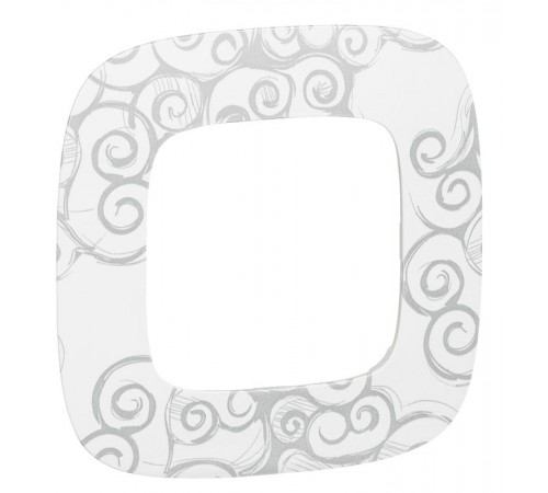 Valena ALLURE Нарцисс хром Рамка 1-ая  754341  Legrand