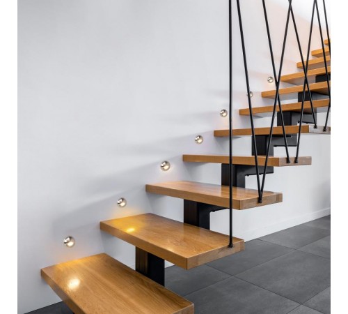 Светильник ART-DECK-LAMP-R40-1W Day4000 (SL, 120 deg, 12-24V) (Arlight, IP67 Металл, 3 года)  024926  Arlight