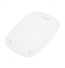 Весы кухонные электронные, белые/овальные/стекло/до 5 кг  72-1006  REXANT