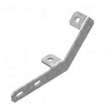 Кронштейн для консоли поддерживающий 135 град. многоуровневый, толщ. 3,0 мм, Сендзимир цинк, 055405  ККП-135-3,0-СЦ   Ostec