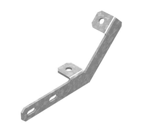 Кронштейн для консоли поддерживающий 135 град. многоуровневый, толщ. 3,0 мм, Сендзимир цинк, 055405  ККП-135-3,0-СЦ   Ostec