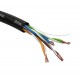 ЭРА Кабель витая пара U/UTP 4x2x24 AWG Cat5e CU PE OUTDOOR 305м  Б0044431  ЭРА