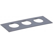 Приборная рамка ONFLOOR 80/3  KNR-80-03-7012  IEK