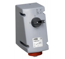 Розетка с выключателем и механической блокировкой 316MVS11W  2CMA167836R1000  ABB
