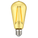 Лампа светодиодная LED ST64 золото 6Вт 230В 2700К E27 серия 360°  LLF-ST64-6-230-30-E27-CLG  IEK