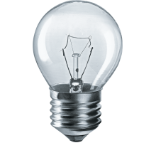Лампа накаливания ЛОН  60Вт Е27 230В NI-C-60-230-E27-CL (КНР)  94312  Navigator