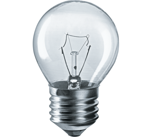 Лампа накаливания ЛОН  60Вт Е27 230В NI-C-60-230-E27-CL (КНР)  94312  Navigator