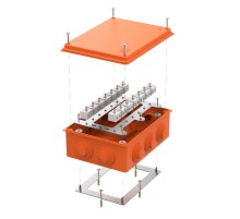 Коробка огнестойкая для о/п 40-0320-FR6.0-28 Е15-Е120 RAL2004 200х150х75 (5 шт/кор)  40-0320-FR6.0-28  Промрукав