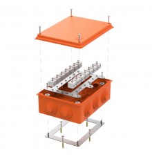 Коробка огнестойкая для о/п 40-0320-FR6.0-28 Е15-Е120 RAL2004 200х150х75 (5 шт/кор)  40-0320-FR6.0-28  Промрукав