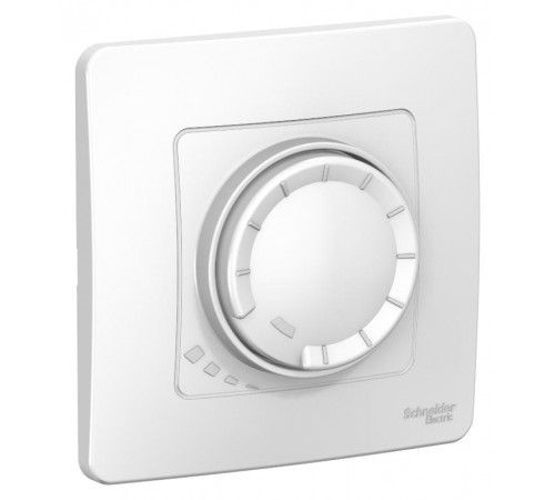 Blanca Белый С/У Светорегулятор (диммер) поворотно-нажимной 400Вт  BLNSS040011  SE