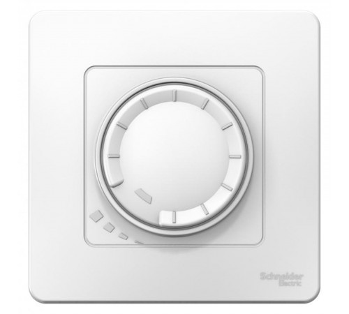 Blanca Белый С/У Светорегулятор (диммер) поворотно-нажимной 400Вт  BLNSS040011  SE