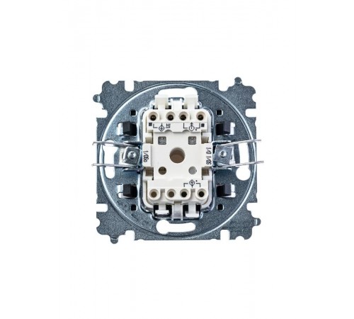 ABB Levit Белый / ледяной Выключатель кнопочный 1-кл.  3559H-A91445 01W  2CHH599145A6001  ABB