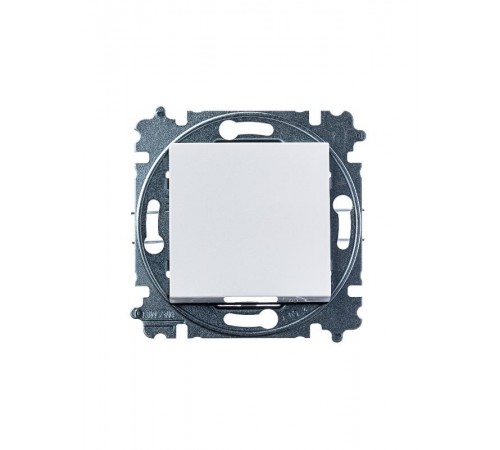 ABB Levit Белый / ледяной Выключатель кнопочный 1-кл.  3559H-A91445 01W  2CHH599145A6001  ABB