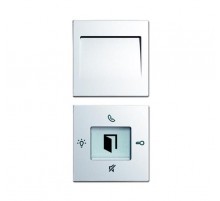 Центральная накладка, solo/future/carat, цвет серебристо-алюминиевый (рамка см. прайс лист ЭУИ BJE)  8300-0-0221   2CKA008300A0221  ABB