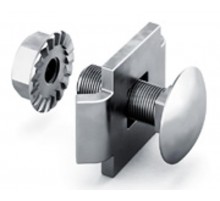 Соединитель проволочного лотка 20 одинарный крепежный комплект, Сендзимир цинк, 041001  СПЛО-20-СЦ   Ostec