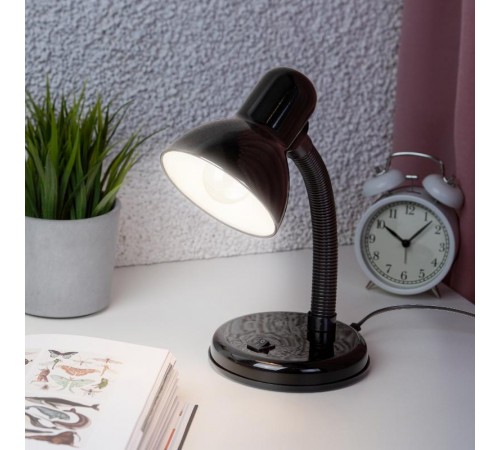 Светильник настольный под лампу N-211-E27-40W-BK черный Б0035054  ЭРА