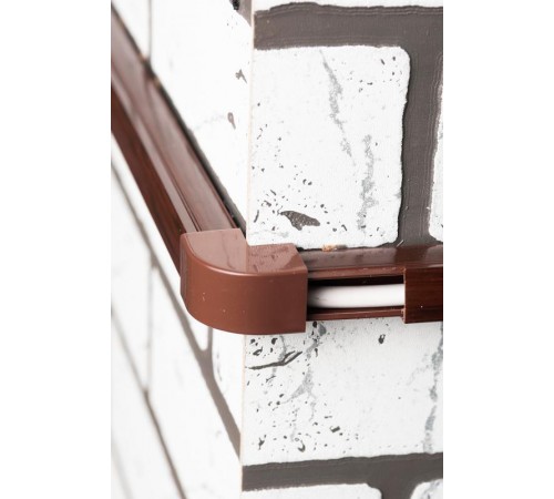 Угол внешний (16х16) (4 шт) Plast EKF PROxima  под темное деревоobd-16-16x4EKF