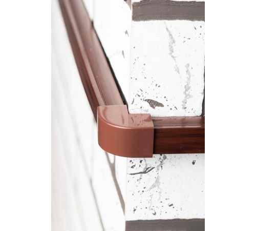 Угол внешний (16х16) (4 шт) Plast EKF PROxima  под темное деревоobd-16-16x4EKF