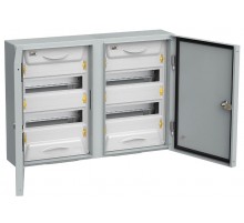 Корпус металлический ЩРн-2х24з-1 (ВхШхГ) 440x620x136мм IP54 UNIVERSAL  MKM11-N-2x24-54-Z-U  IEK