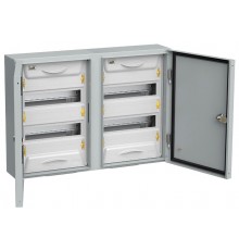 Корпус металлический ЩРн-2х24з-1 (ВхШхГ) 440x620x136мм IP54 UNIVERSAL  MKM11-N-2x24-54-Z-U  IEK