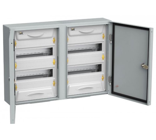 Корпус металлический ЩРн-2х24з-1 (ВхШхГ) 440x620x136мм IP54 UNIVERSAL  MKM11-N-2x24-54-Z-U  IEK