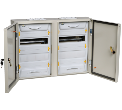 Корпус металлический ЩРн-2х24з-1 (ВхШхГ) 440x620x136мм IP54 UNIVERSAL  MKM11-N-2x24-54-Z-U  IEK
