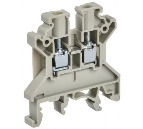 Колодка клеммная CTS 4мм2 серая  YCT10-00-K03-004  IEK