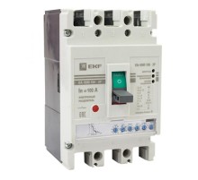 Выключатель автоматический ВА-99М  100/63А 3P 50кА с электронным расцепителем PROxima  mccb99-100-63me  EKF
