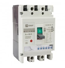 Выключатель автоматический ВА-99М  100/100А 3P 50кА с электронным расцепителем PROxima  mccb99-100-100me  EKF