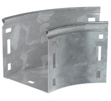 Поворот плавн. 45град тип Г01 ESCA 100х200мм HDZ  CPG01-0-45-100-200-HDZ  IEK