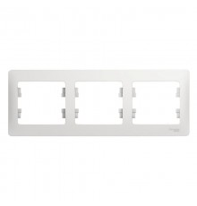 Glossa Белый Рамка 3-ая, горизонтальная  GSL000103  SE