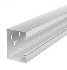 Кабельный канал Rapid 80 90x130x2000 мм (сталь,светло-серый) (GS-S90130LGR)  6277302  OBO Bettermann