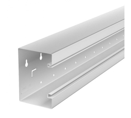 Кабельный канал Rapid 80 90x130x2000 мм (сталь,светло-серый) (GS-S90130LGR)  6277302  OBO Bettermann